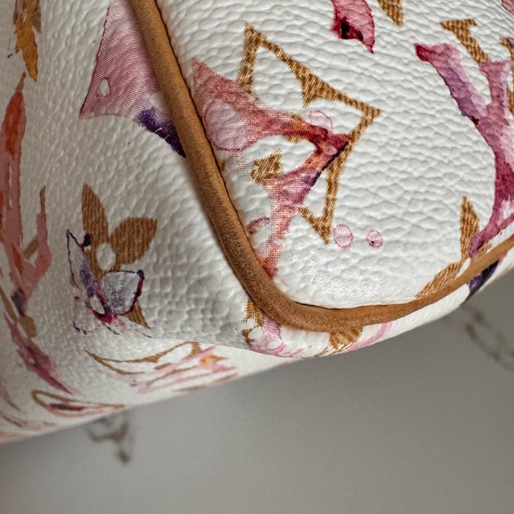 Louis Vuitton Speedy - Watercolor Aquarelle size 30. - Picture 11 of 13